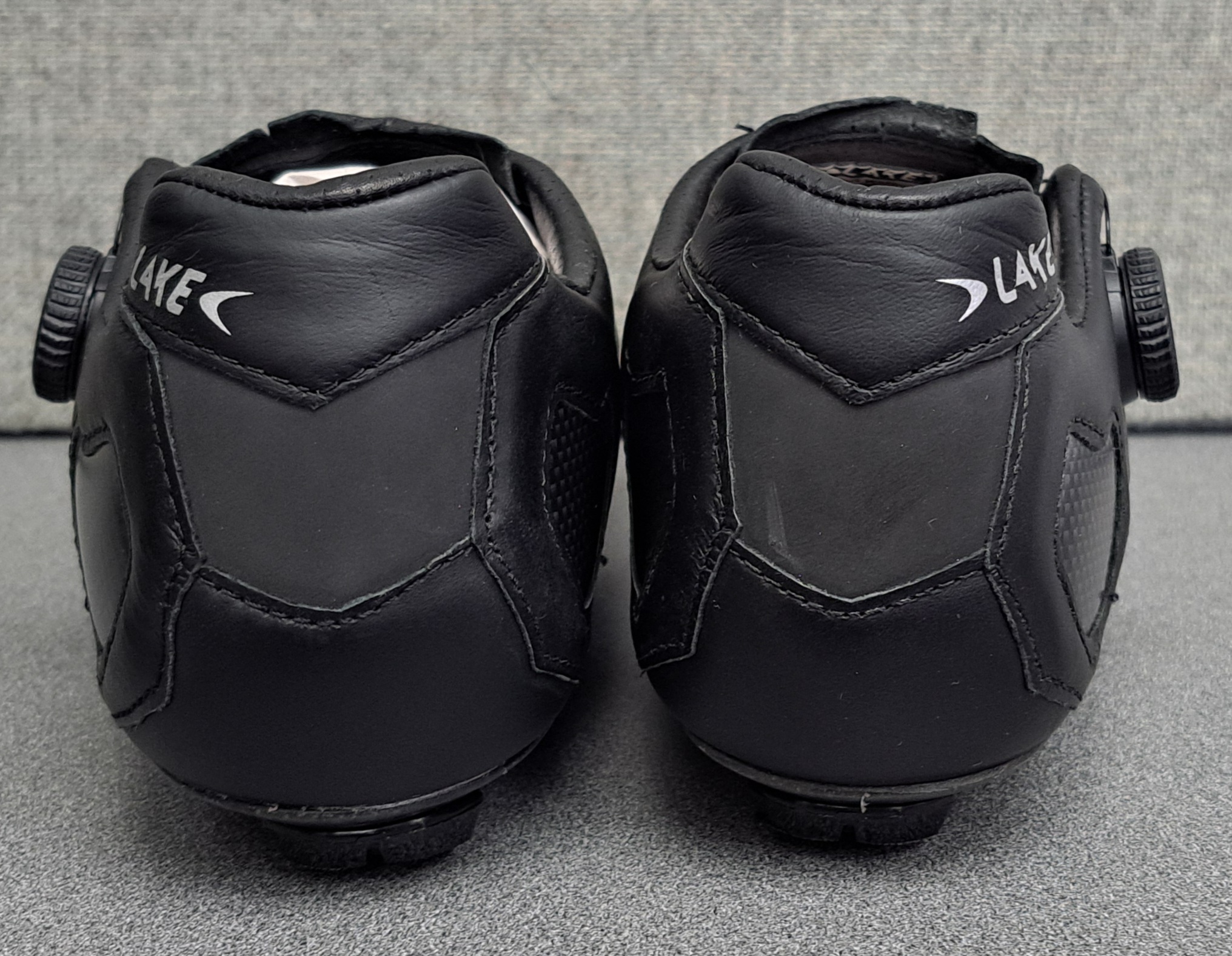 Lake CX333-X Wide Road Bike Shoes men's - Black/Silver, 44.5